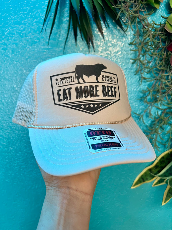 Trucker Hat - Eat More Beef