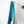 Turquoise Ombré Coastal Throw Blanket - Ocean-Inspired Gradient