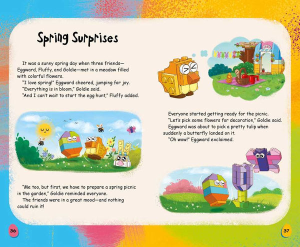 LEGO Books: Easter Build and Play Box by AMEET Publishing: Kit - Paperback; 48 pages / English
