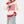 4TH OF JULY AMERICAN FLAG SWEATER TOP : RED COMBO / L