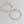 ORGANIC HAMMERED HOOP EARRINGS