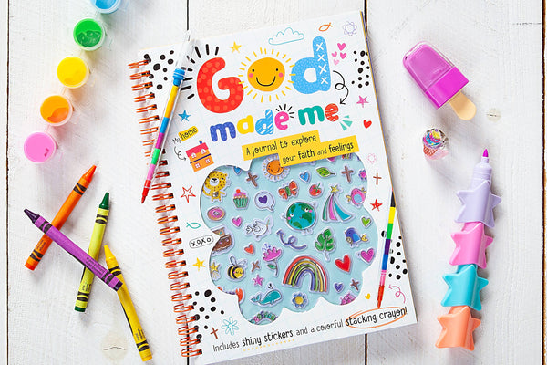 God Made Me (Kid's Journal, Summer Reading)
