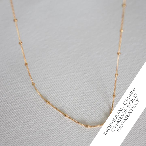 GOLD FILLED SATELLITE CABLE CHAIN: 18"
