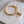 Hepburn Pearl or Gold Beaded Triple Strand Bracelets: 4mm Pearls