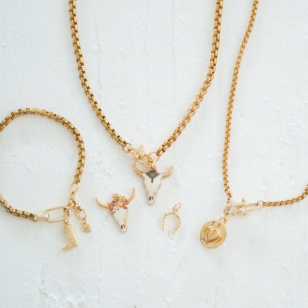 Cowboy Charms: Western Skull