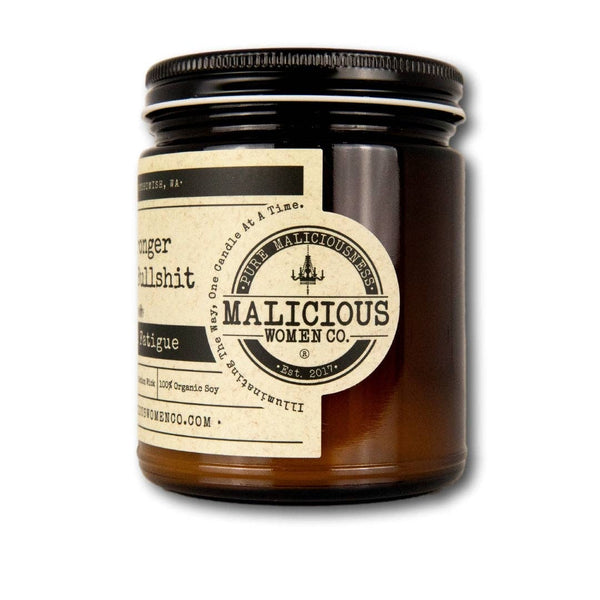 Soy Candle - I Am Stronger than The Bullshit - Scent: Rebel Rose