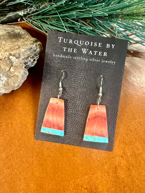 Red & Turquoise Dangle - Style 5