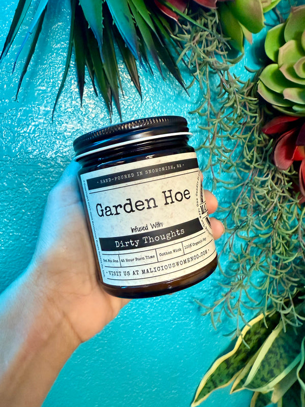 Soy Candle - Garden Hoe - Scent: Citron & Stone