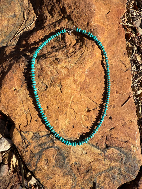 Turquoise Pebble 20-inch Necklace