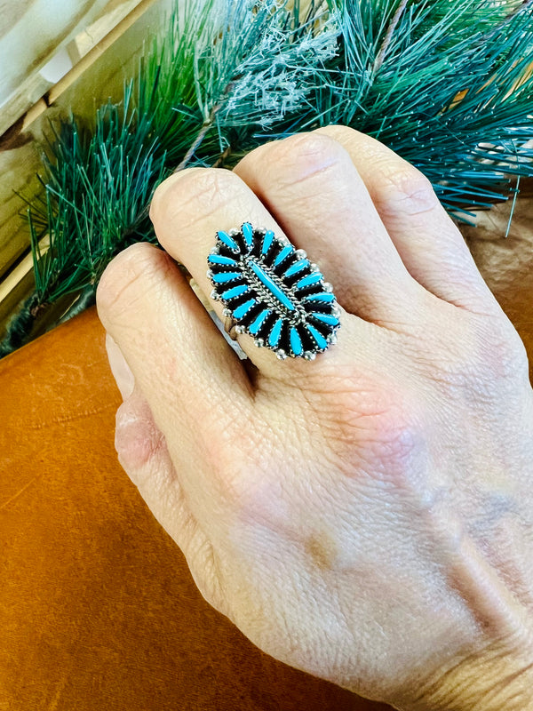 Kingman Turquoise Ring
