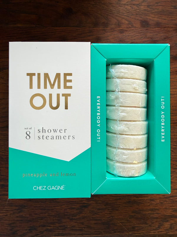 Time Out - Self-Care Shower Steamers Gift, Pineapple Lemon