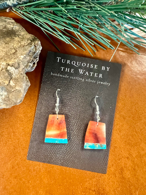 Red & Turquoise Dangle - Style 3