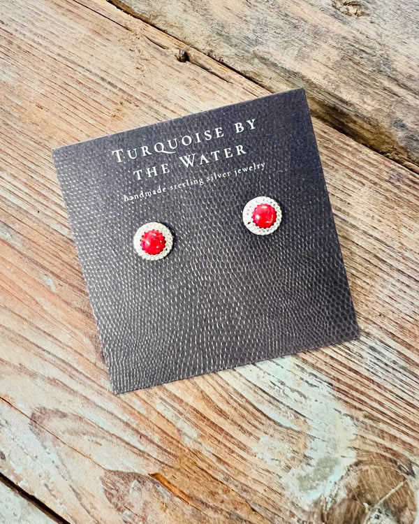 Spiney Red Studs