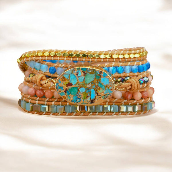 Atlantis Turquoise Wrap Bracelet