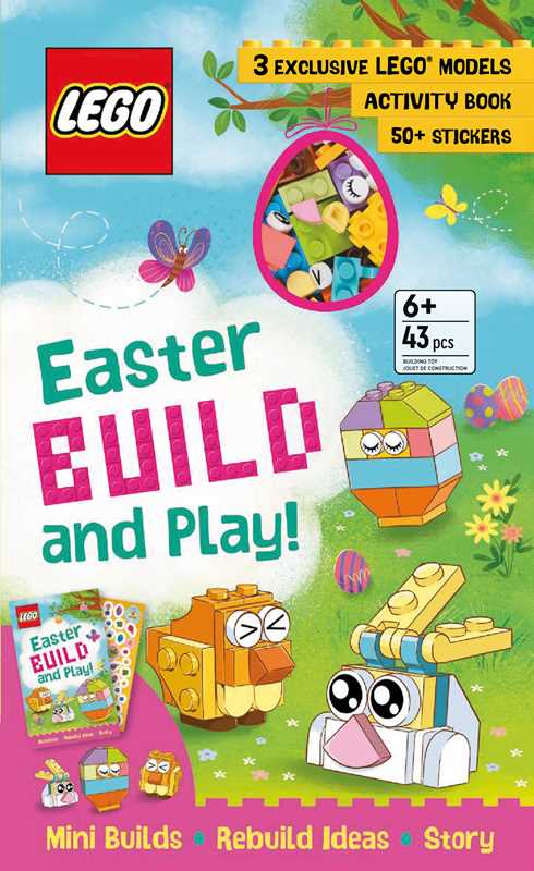 LEGO Books: Easter Build and Play Box by AMEET Publishing: Kit - Paperback; 48 pages / English