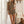 Leopard Print Ribbed Lounge Top & Shorts Set: CREAM COMBO / L