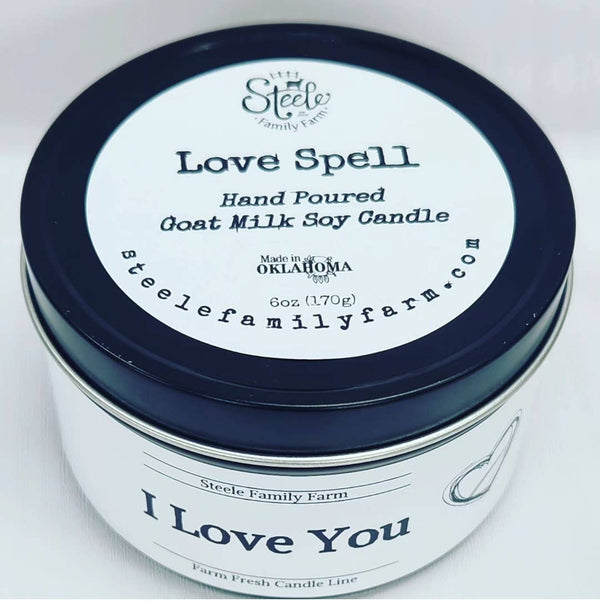 Farm Fresh Candle- I Love You