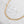 Laurel Necklace : Satin Rhodium Plated (silver)