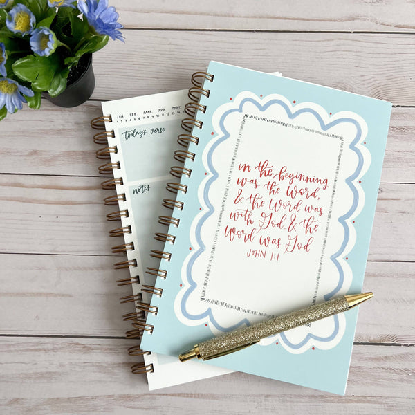 Bible study notebook | Bible journal | Christian notebook: Pink