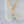Aquamarine Quartz Cushion Toggle Necklace