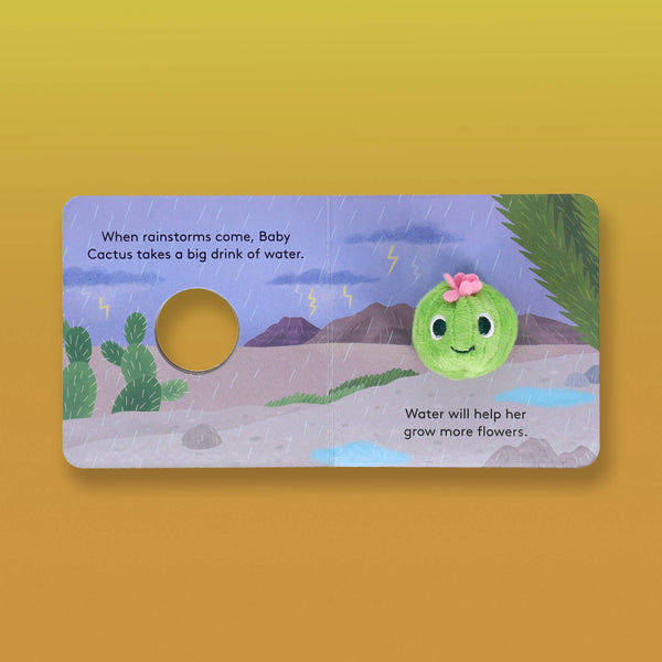 Baby Cactus: Finger Puppet Book