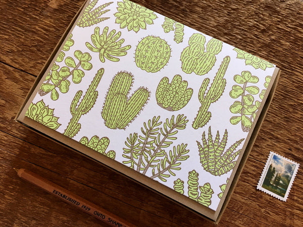 Cacti & Succulents Card: Single Card