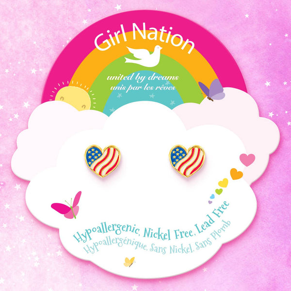 4th of JULY - Heart Cutie Stud Earrings