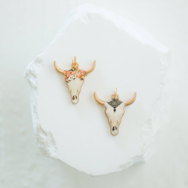 Cowboy Charms: Western Skull