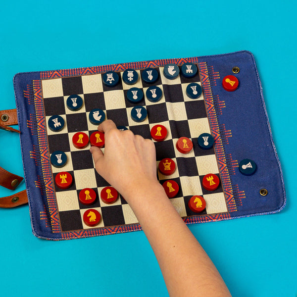 Pendleton Chess & Checkers Set