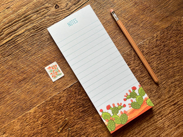 Prickly Pear Notepad
