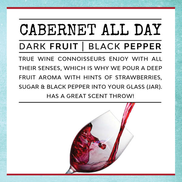 Soy Candle - Brains, Beauty, & Badassery - Scent: Cabernet All Day