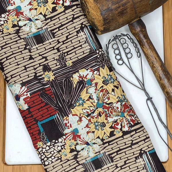 Tea Towel - Adobe Home Southwest tea towel and dinner napkin