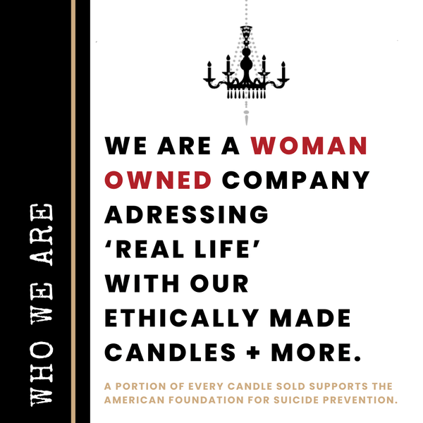 Let That Shit Go 9oz Mental Health Candle Malicious Women Co: Lemon Drop Martini