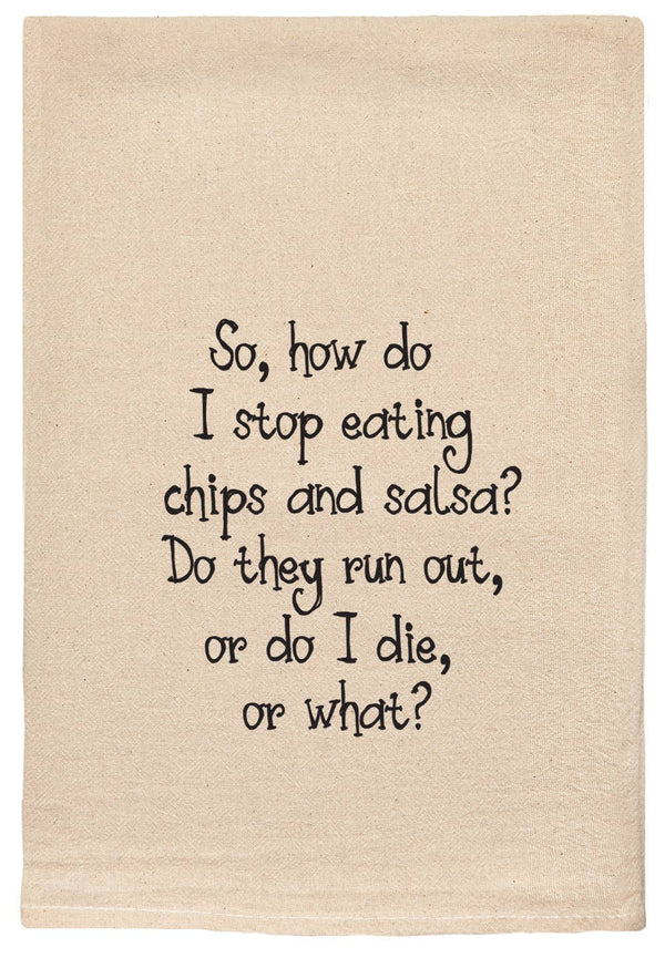 How Do I Stop Eating Chips And Salsa Sassy Kitchen Towels