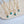 Turquoise Howlite Nugget Paperclip Toggle Necklace