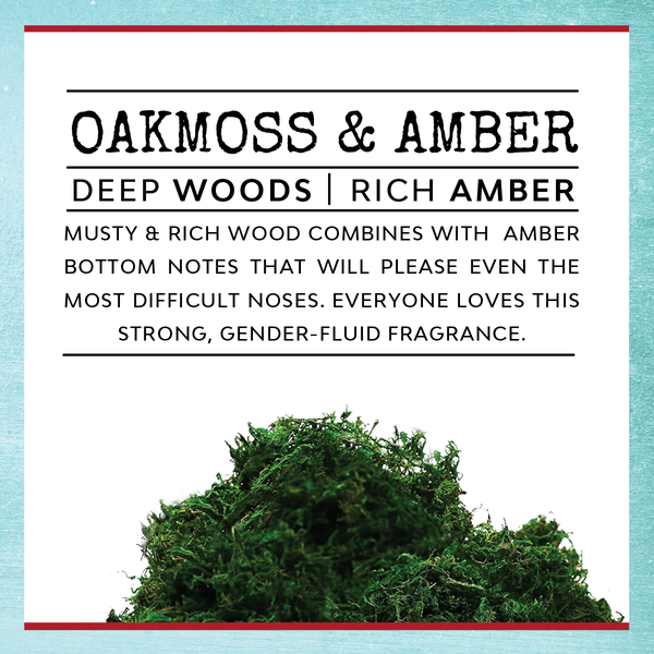 Soy Candle - In Loving Memory of The One Who Left Paw Prints on My Heart: Oakmoss & Amber