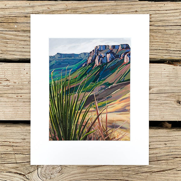 Lost Mine Trail Art Print: 11"x14" (matted to 16"x20")