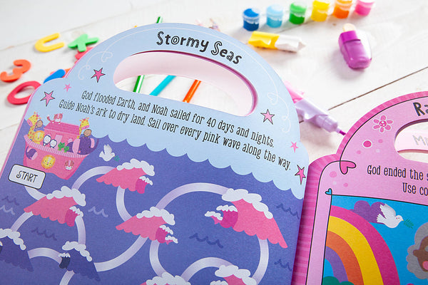 My Pretty Pink Bible Activity Book (Ages 3+, Summer Reading)