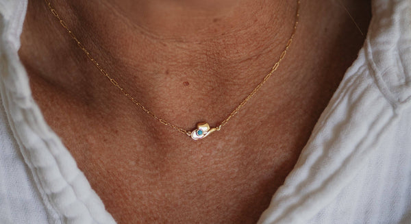 Dakota necklace: Silver
