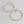 ORGANIC HAMMERED HOOP EARRINGS