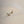 SQUARE CZ STUD: GOLD