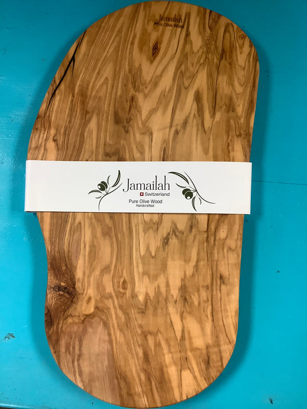 Pure Olive Wood - Rustic Charcuterie Board