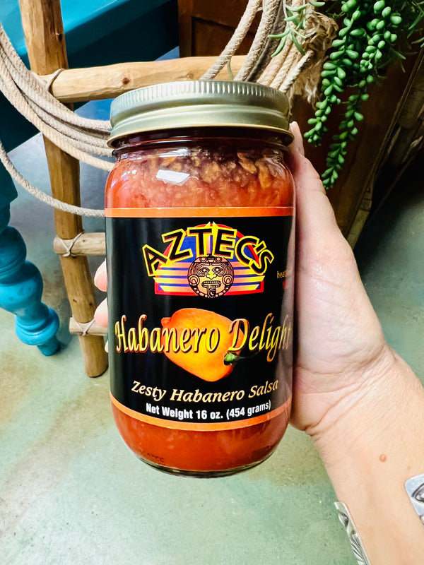 Aztec’s Habanero Delight - Authentic Mexican Salsa
