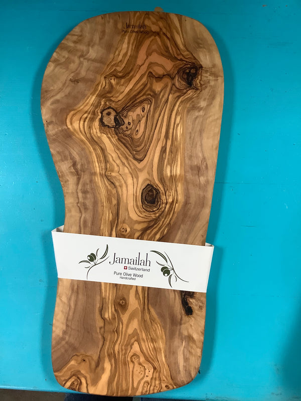 Pure Olive Wood - Rustic Charcuterie Board