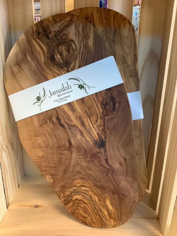 Pure Olive Wood - Rustic Charcuterie Board