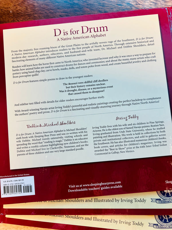 Children’s Book - D is for Drum