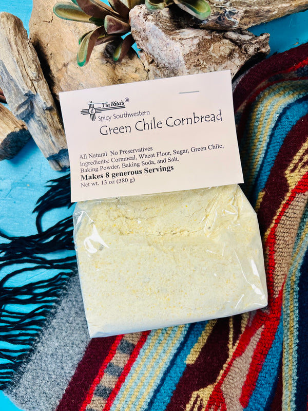 Tia Rita’s Green Chile Cornbread Premade Mix