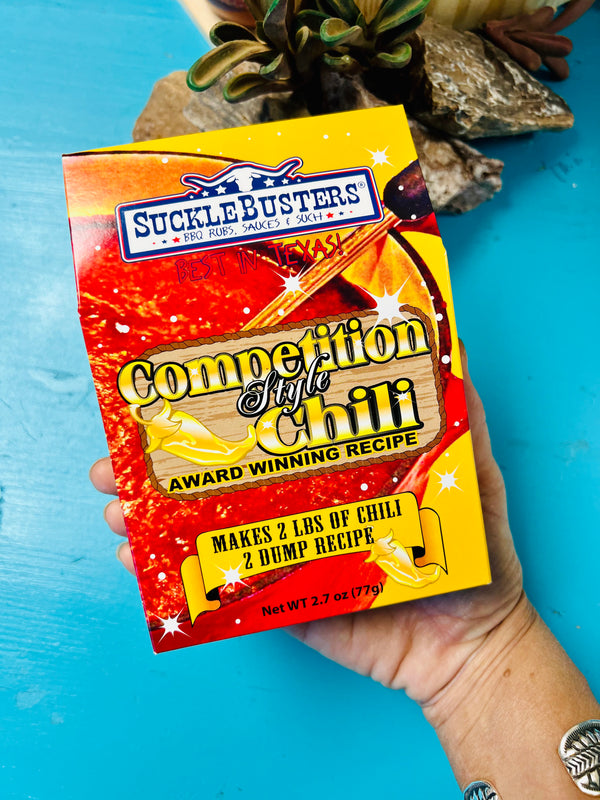 Suckle Busters Seasoning Box - Competition Style Chili