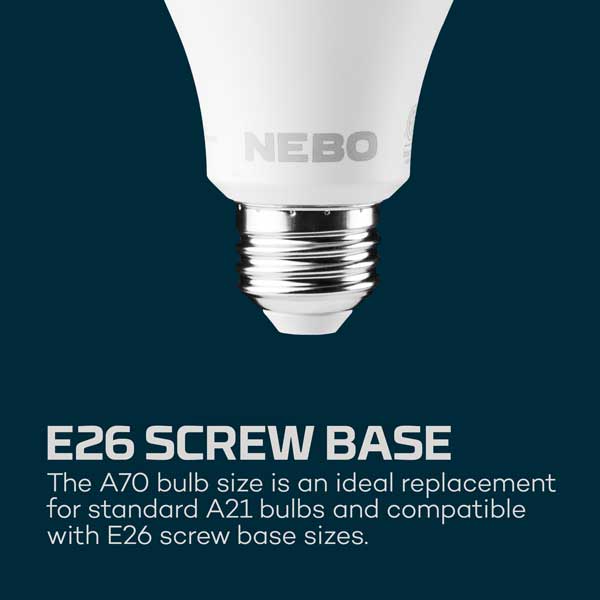 NEBO - Blackout Backup Emergency LED Bulb