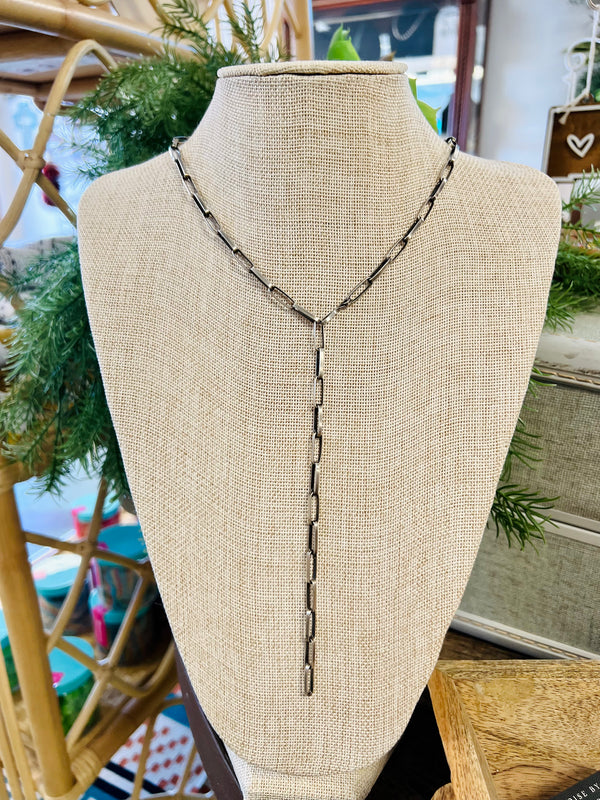 Navajo Silver Chain - 24in